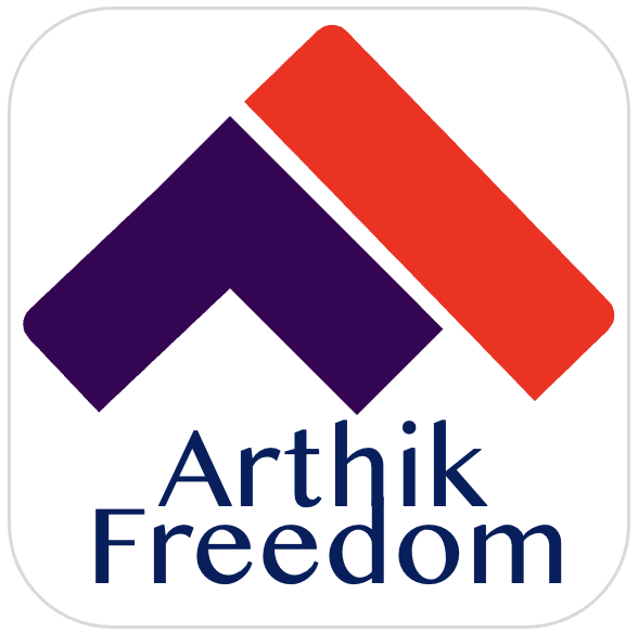Arthik Freedom logo
